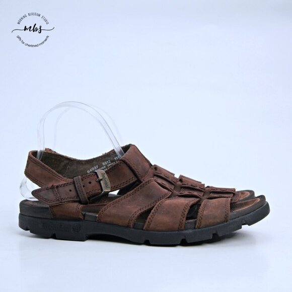 Timberland Leather Sandals‎ Brown Men 11 main image 11